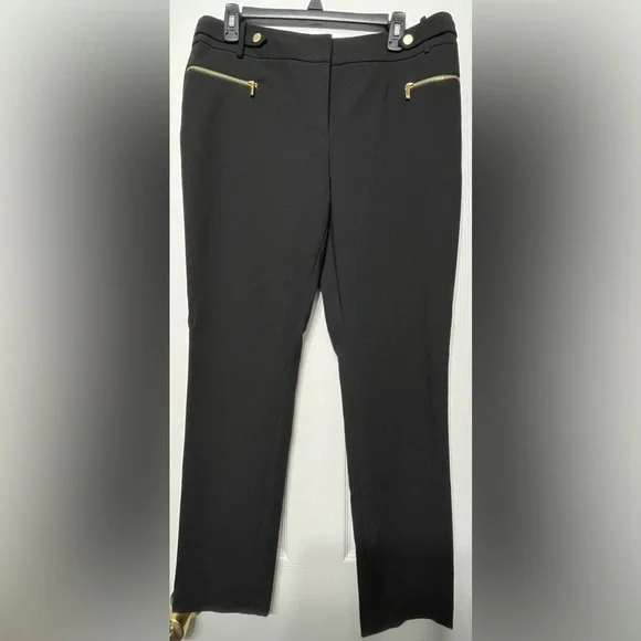 Calvin Klein Purple Pantsuit with Gold Accents - Picture 2 of 8